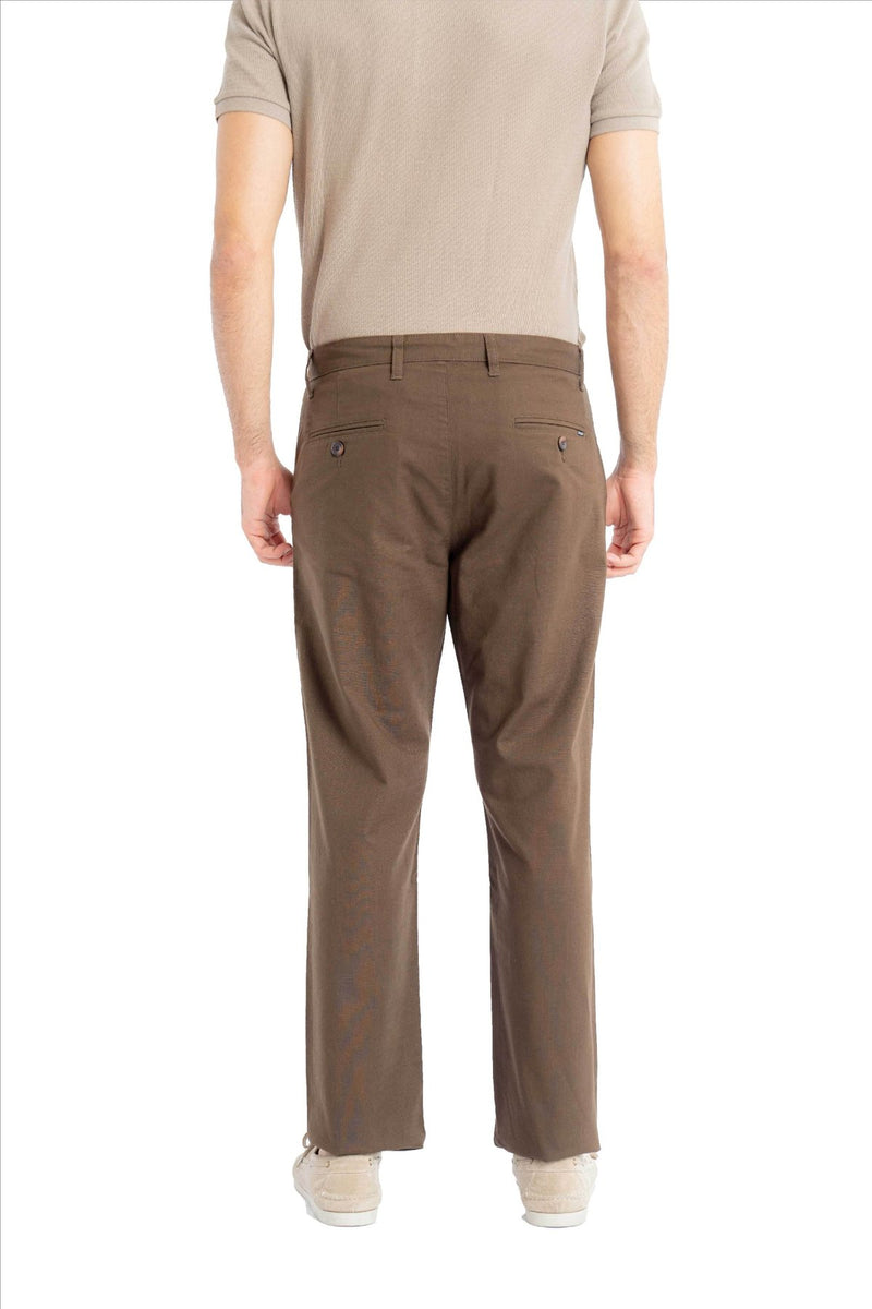 Coast Relaxed Fit Chocolate Brown Trouser.-zoom-
