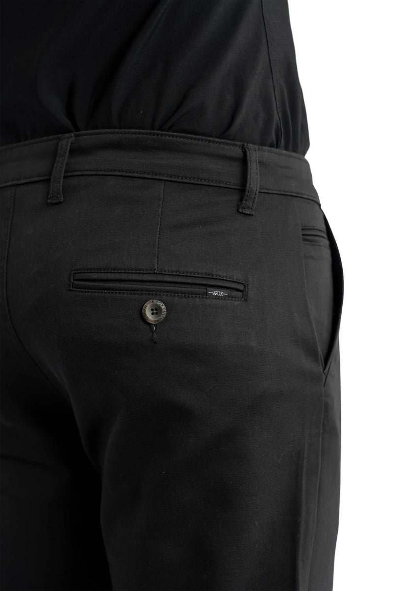Edge Relaxed Fit Jet Black Trouser.-zoom-