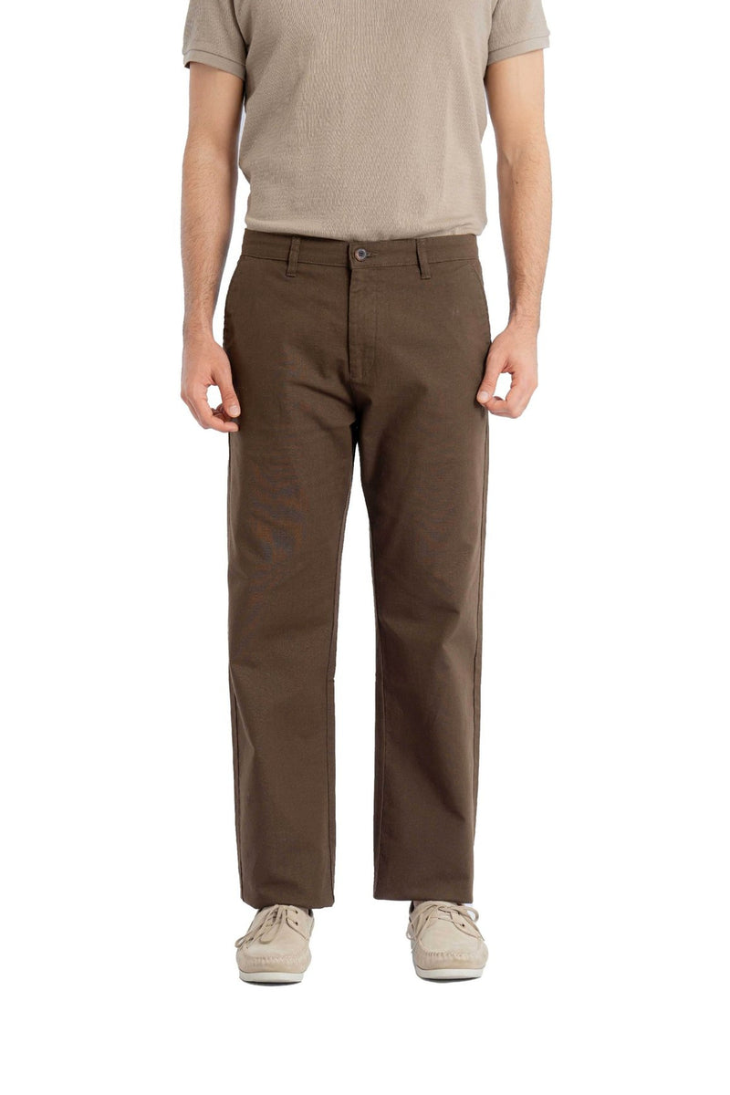 Coast Relaxed Fit Chocolate Brown Trouser.-zoom-