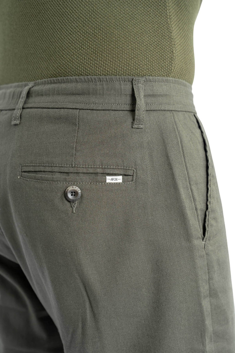 Air Relaxed Fit Olive Green Trouser.-zoom-