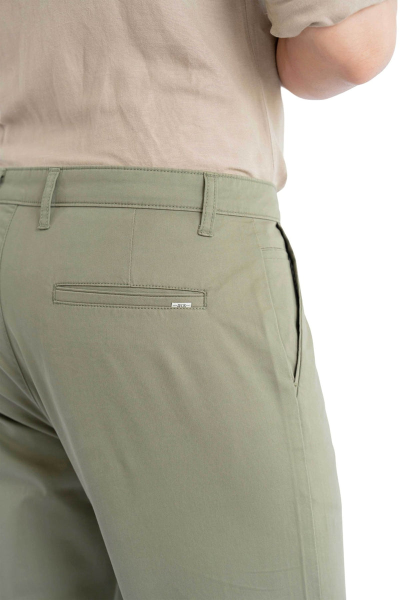 Motion Relaxed Fit Forest Green Trouser.-zoom-