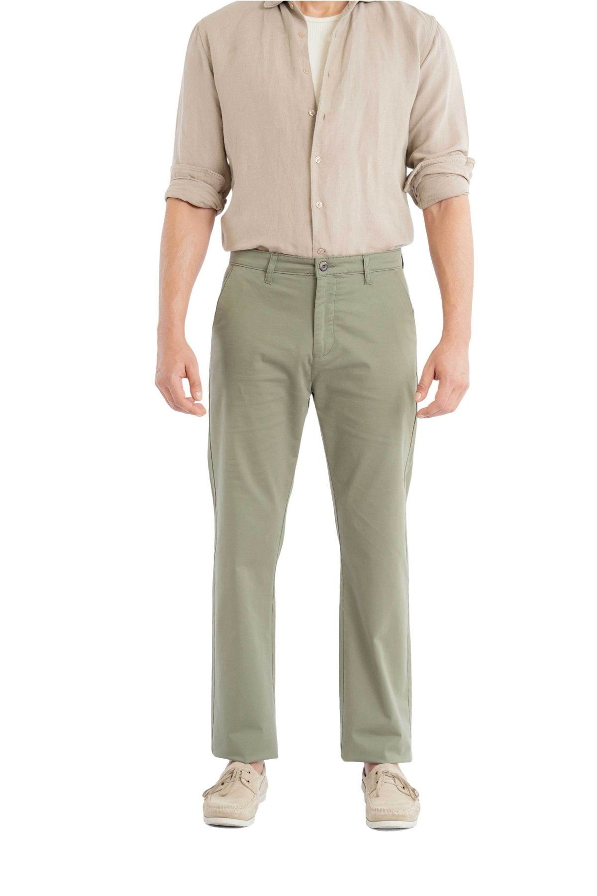 Motion Relaxed Fit Forest Green Trouser.-featured