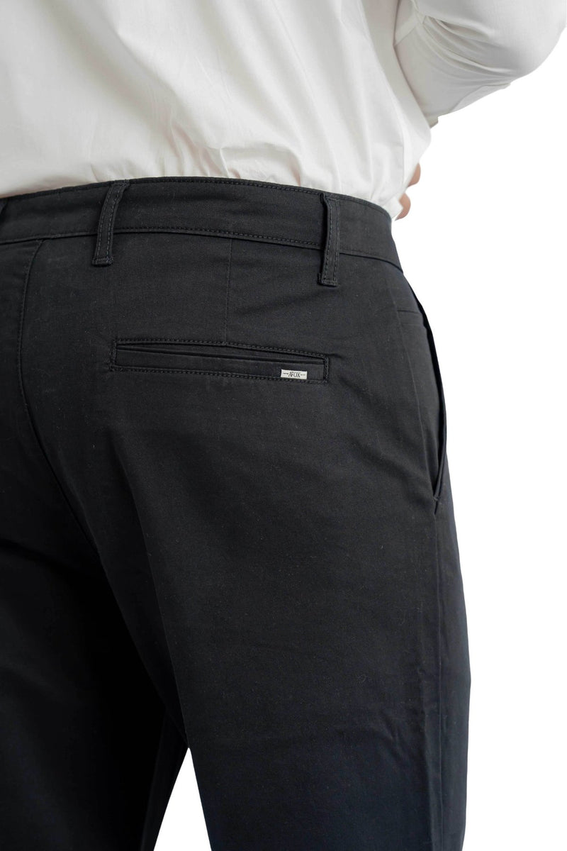 Motion Relaxed Fit Jet Black Trouser.-zoom-