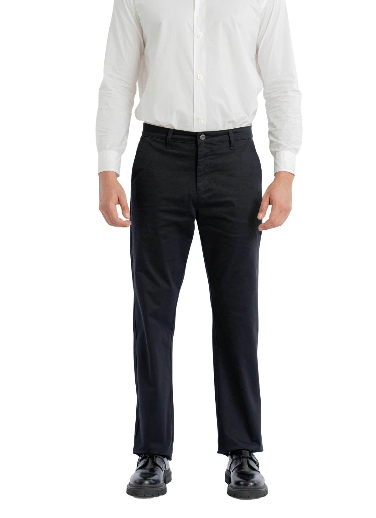 Motion Relaxed Fit Jet Black Trouser.-zoom-featured