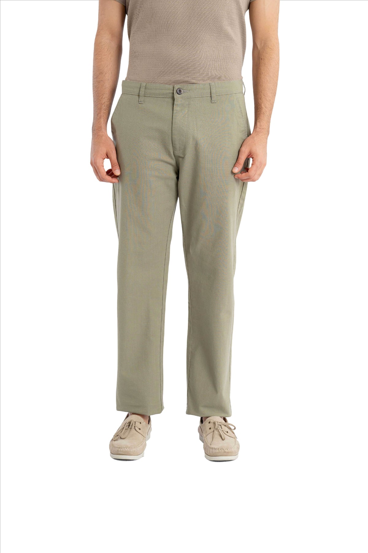 Coast Relaxed Fit Classic Green Trouser.-1