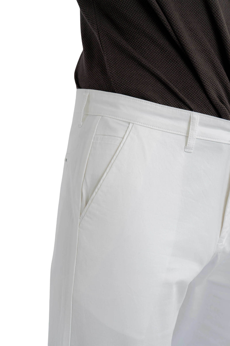Motion Relaxed Fit Pure White Trouser.-zoom-