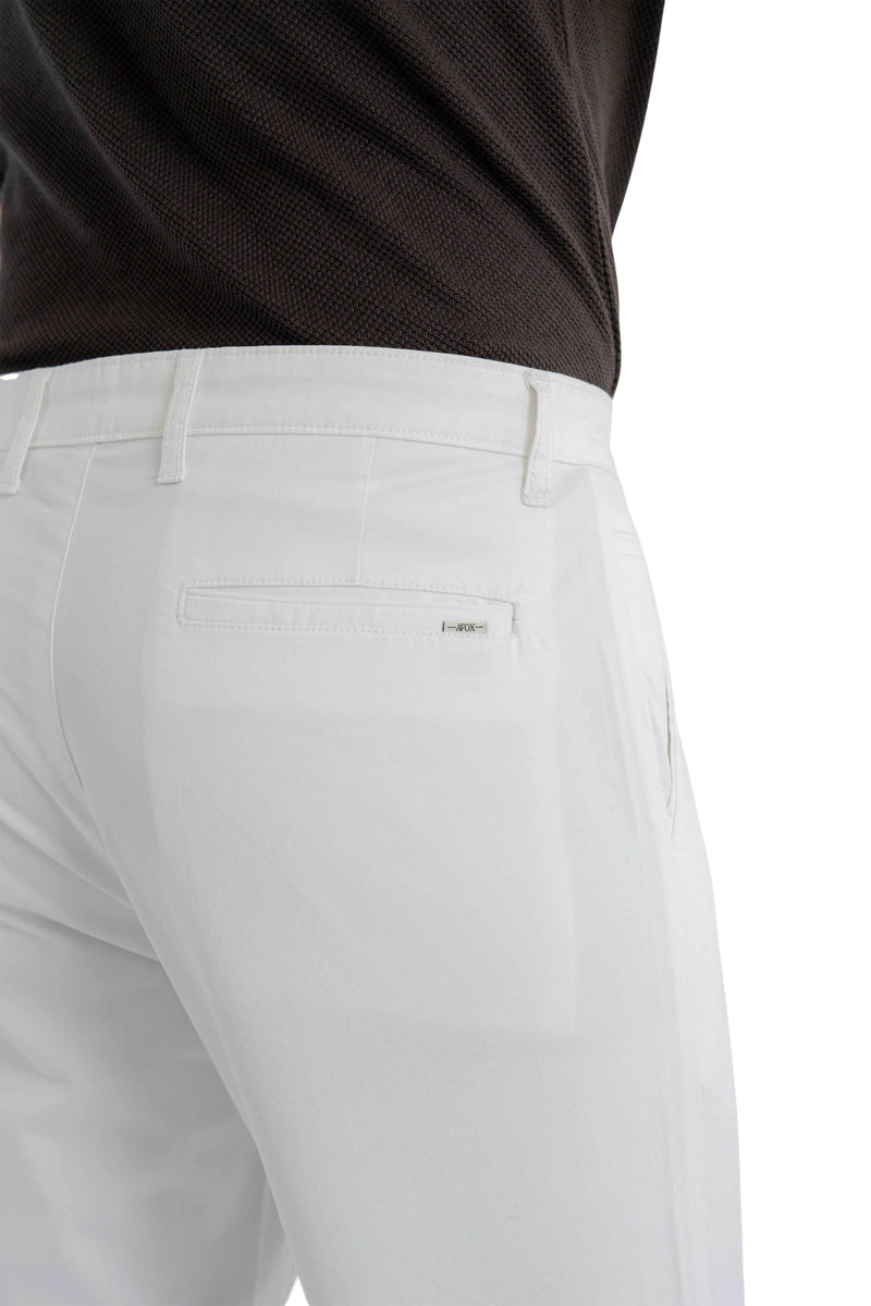 Motion Relaxed Fit Pure White Trouser.-zoom-