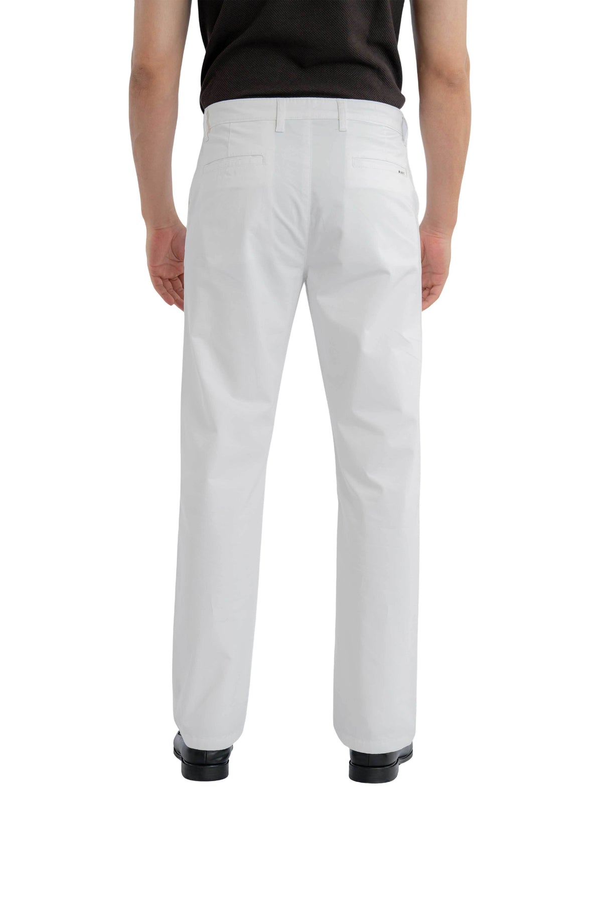 Motion Relaxed Fit Pure White Trouser.-zoom-3