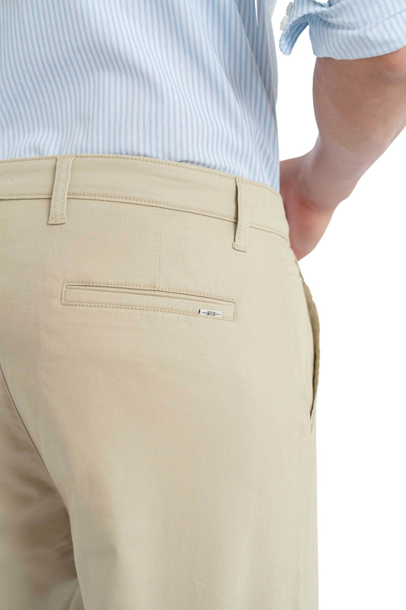 Motion Relaxed Fit Sand Fawn Trouser.-zoom-