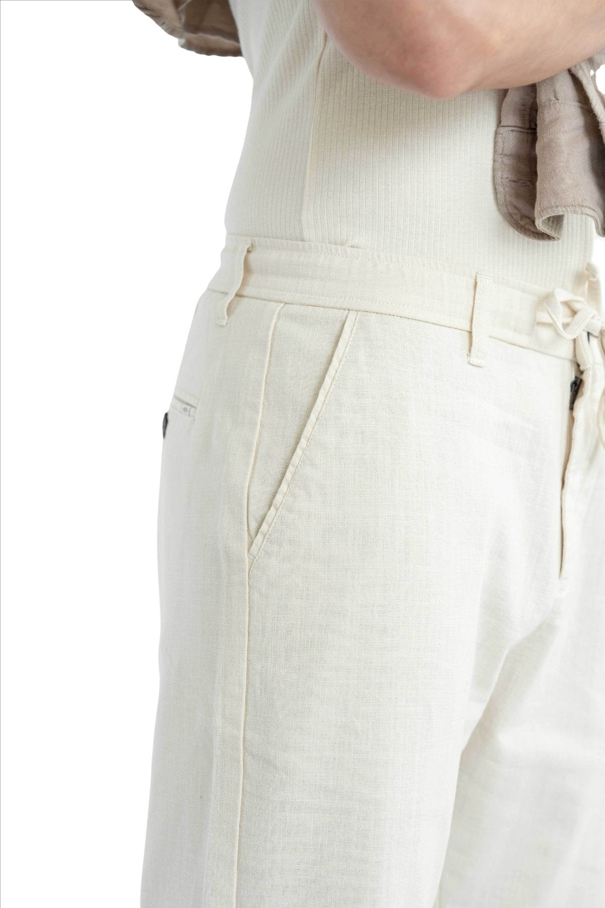 Air Relaxed Fit Soft Cream Trouser.