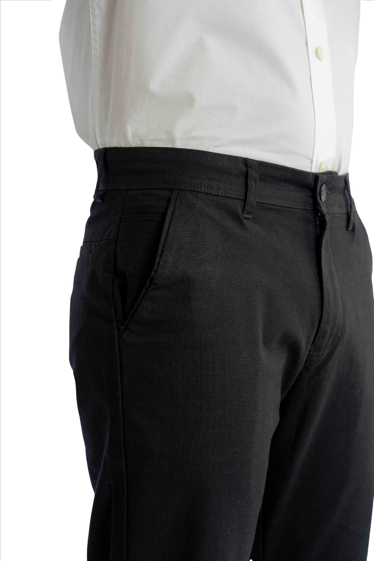 Coast Relaxed Fit Jet Black Trouser.