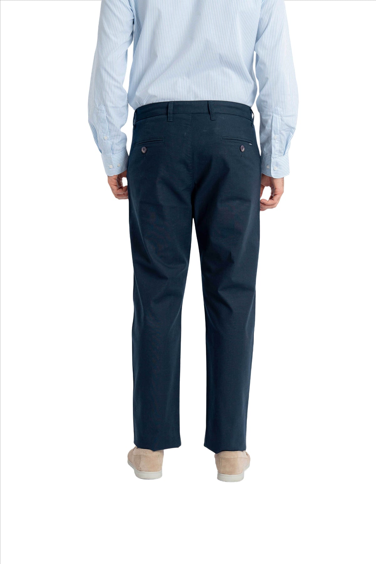 Coast Relaxed Fit Midnight Blue Trouser.-zoom-3