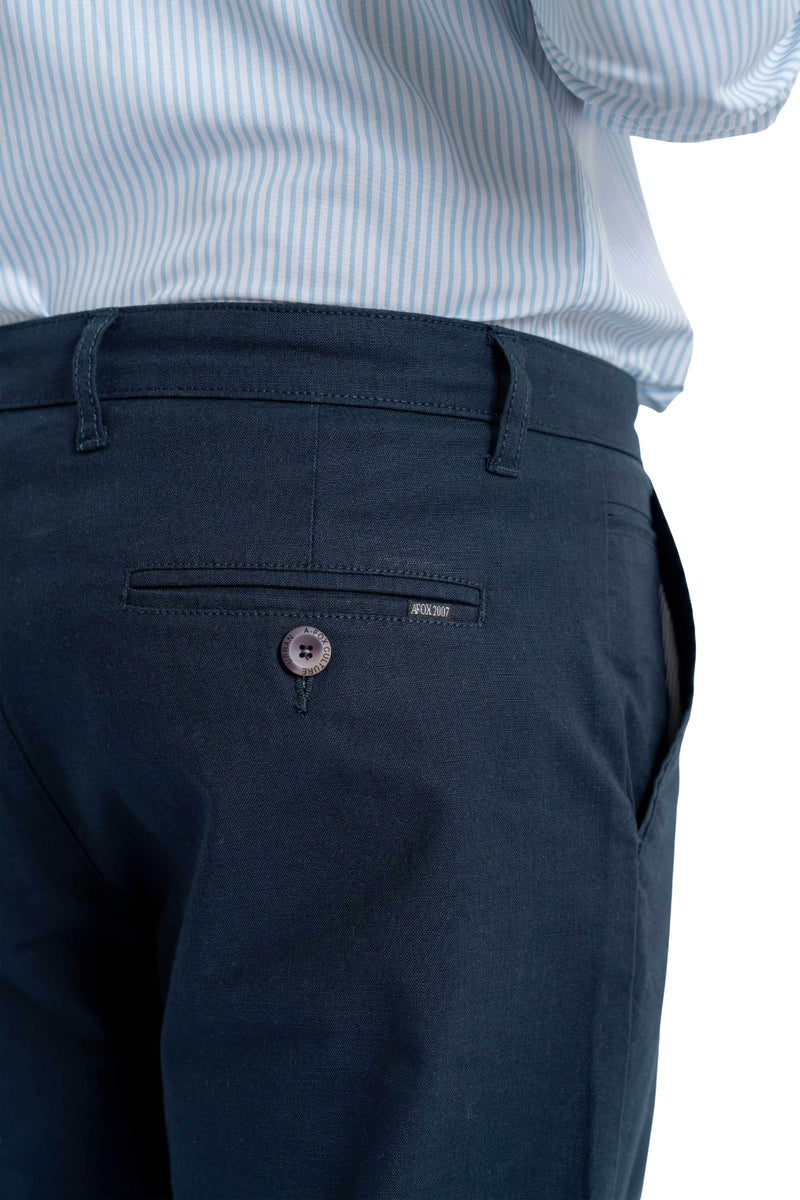 Coast Relaxed Fit Midnight Blue Trouser.-zoom-