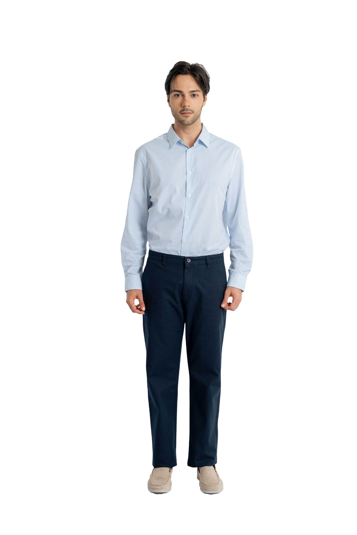 Coast Relaxed Fit Midnight Blue Trouser.-zoom-4