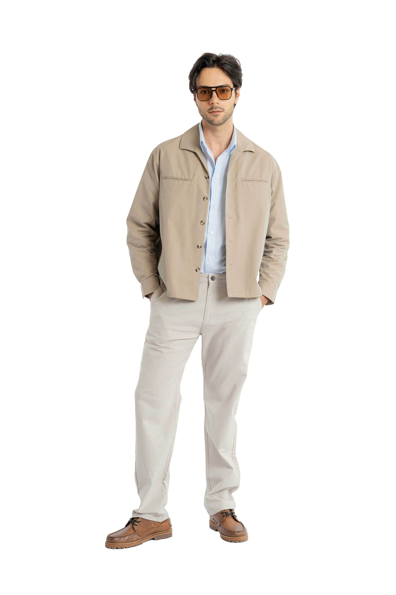 Coast Relaxed Fit Stone Grey Trouser.-zoom-