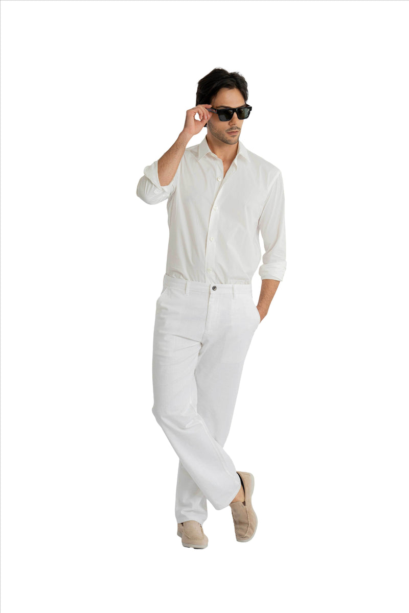 Coast Relaxed Fit 	Winter White Trouser.-zoom-