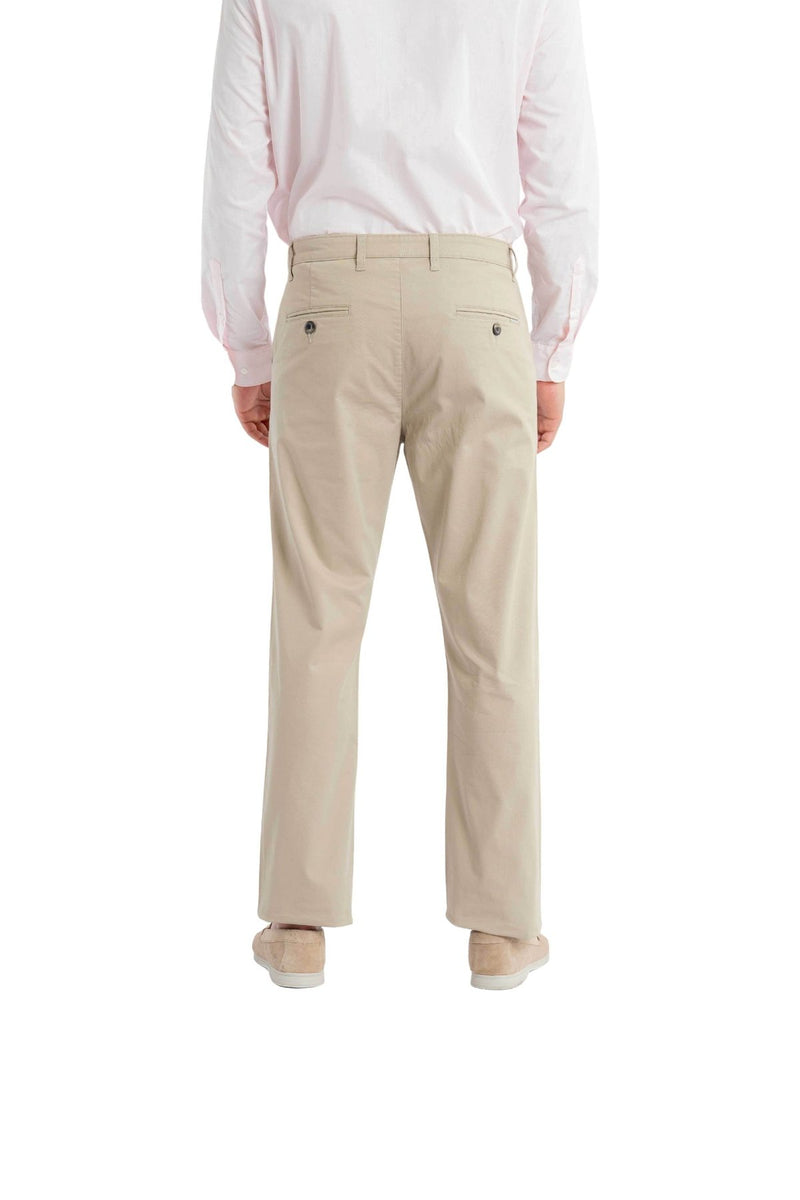Ease Relaxed Fit Desert Sand Trouser.-zoom-