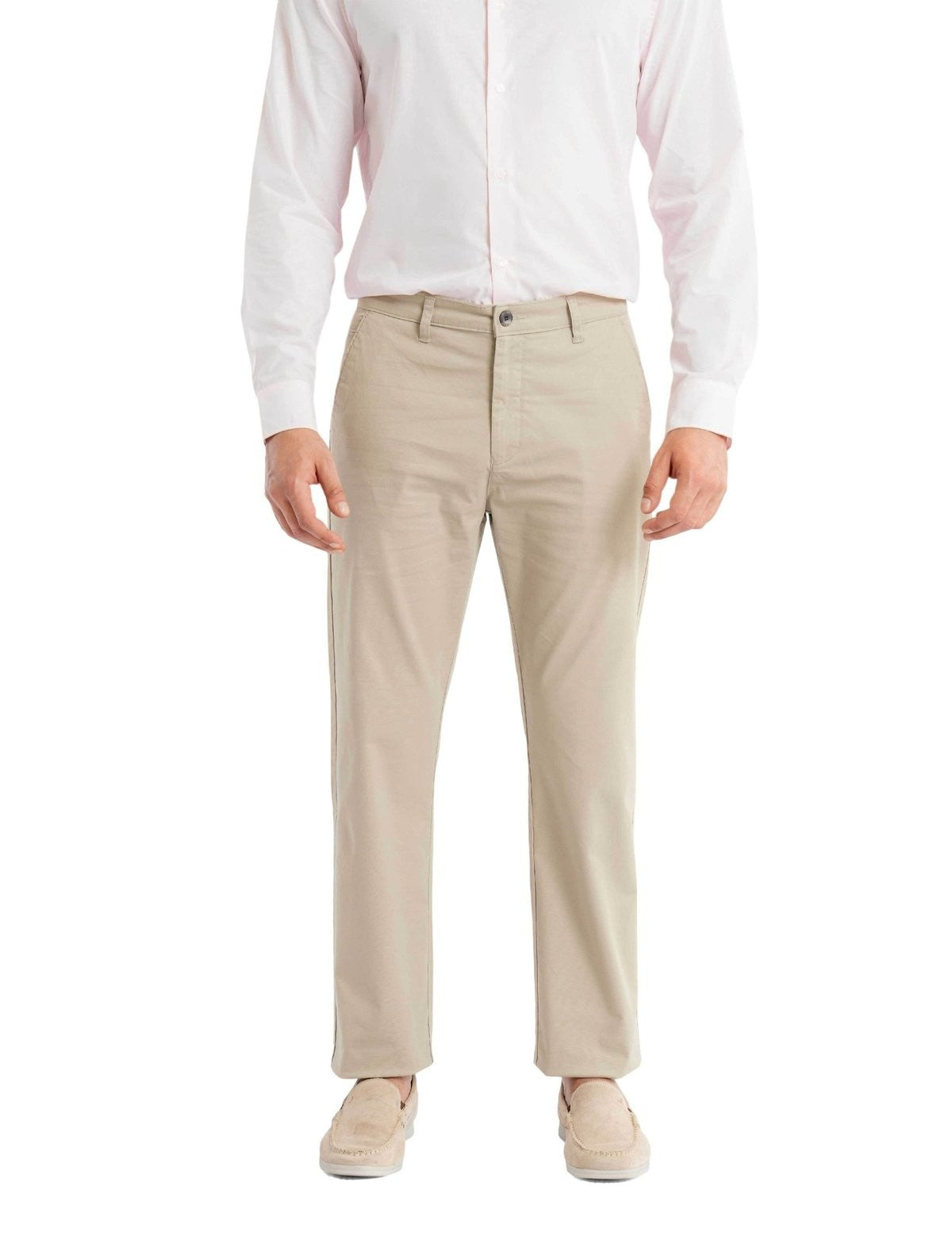 Ease Relaxed Fit Desert Sand Trouser.