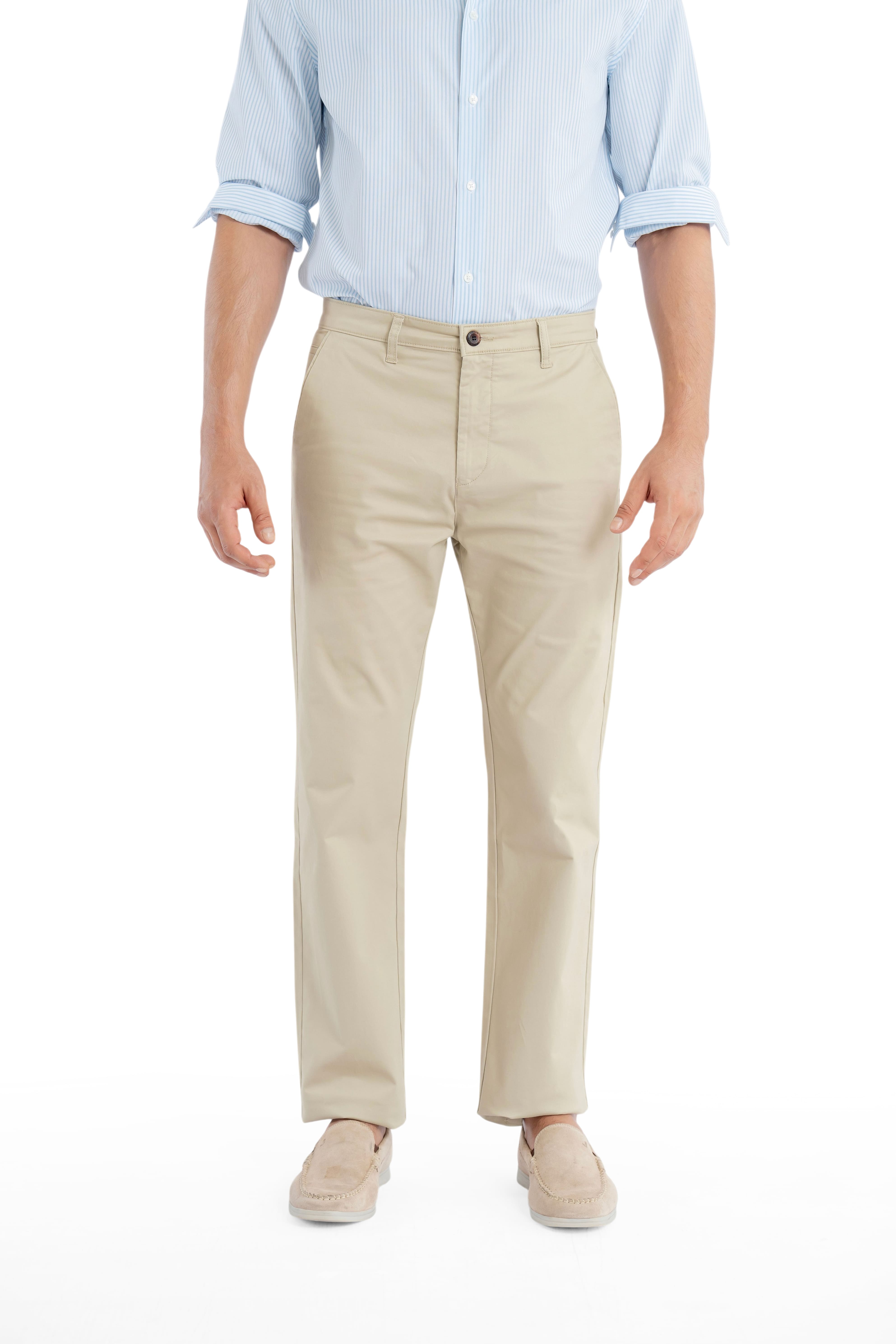 Motion Relaxed Fit Sand Fawn Trouser
