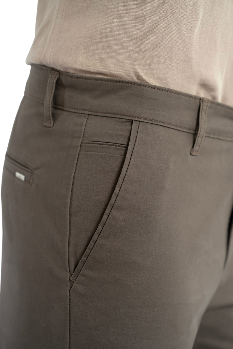 Edge Relaxed Fit  Driftwood Trouser-zoom-