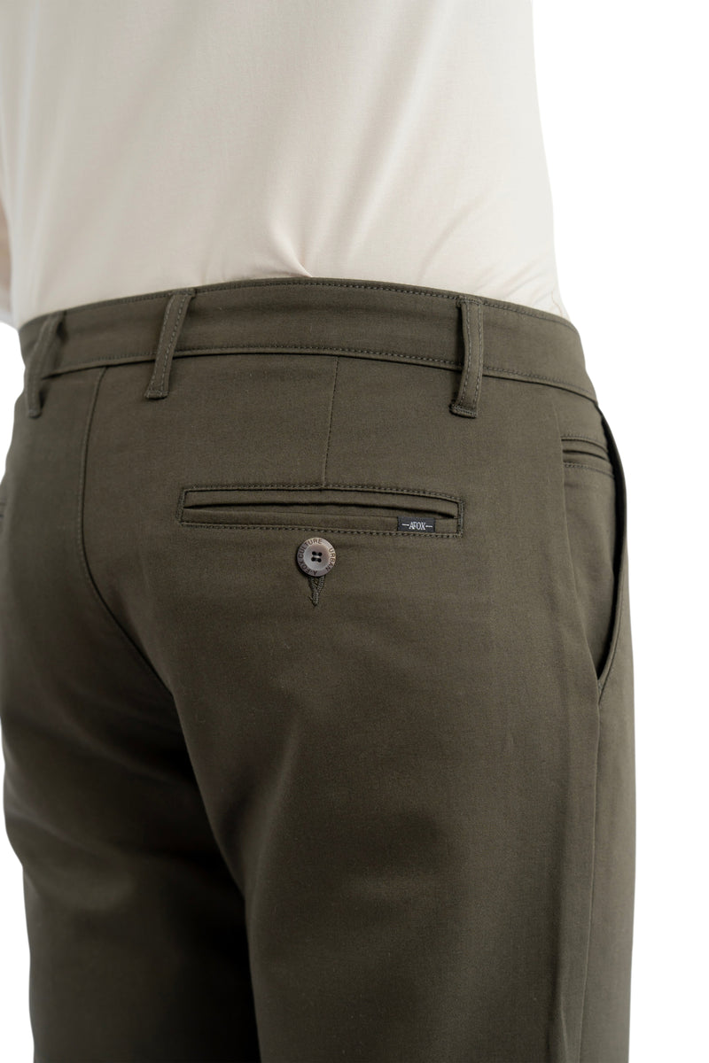 Edge Relaxed Fit Olive Moss Trouser-zoom-