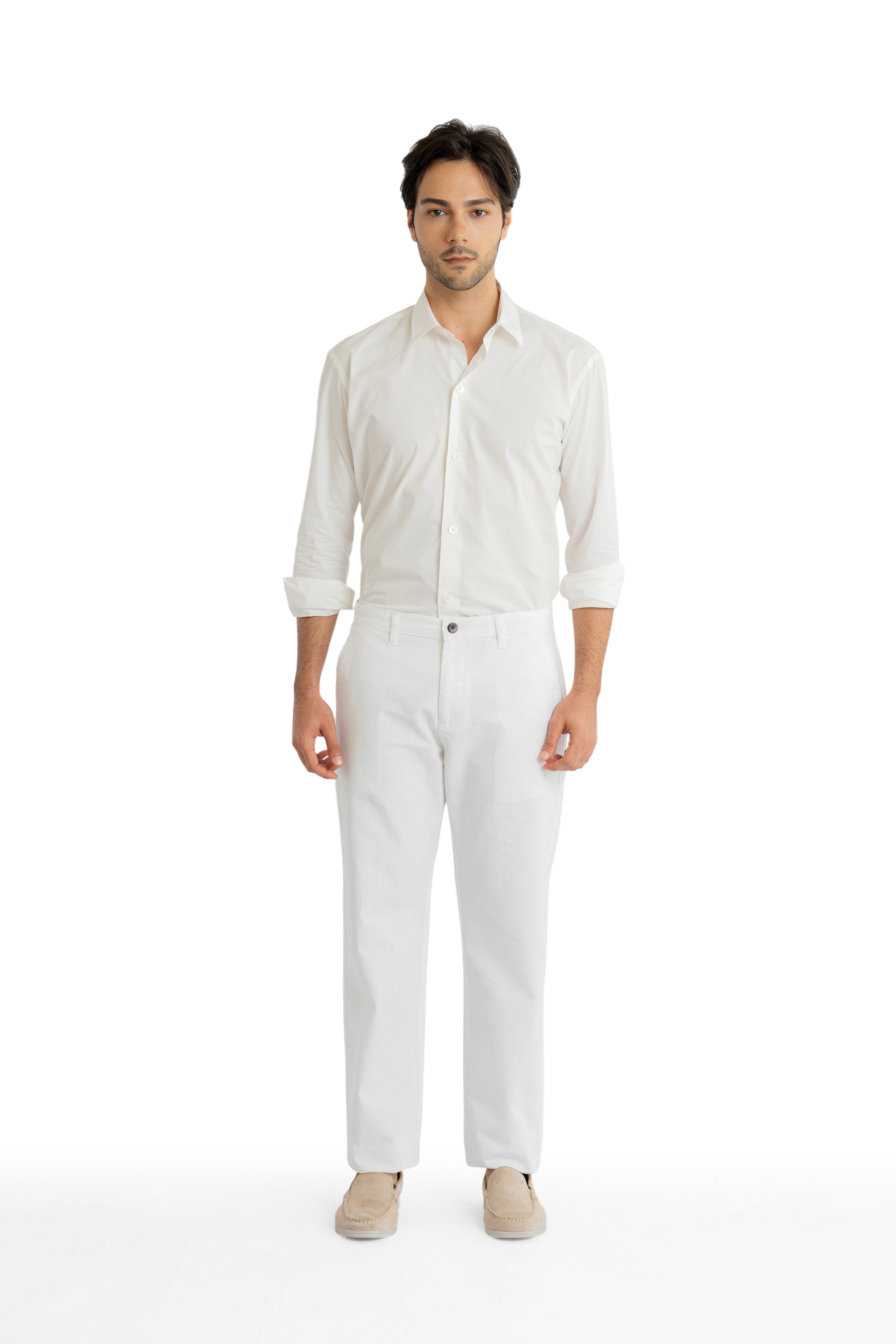 Coast Relaxed Fit 	Winter White Trouser