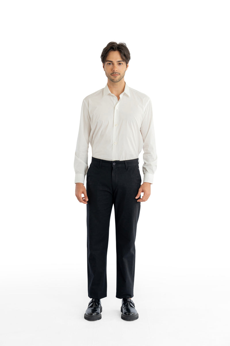 Coast Relaxed Fit Jet Black Trouser.-zoom-