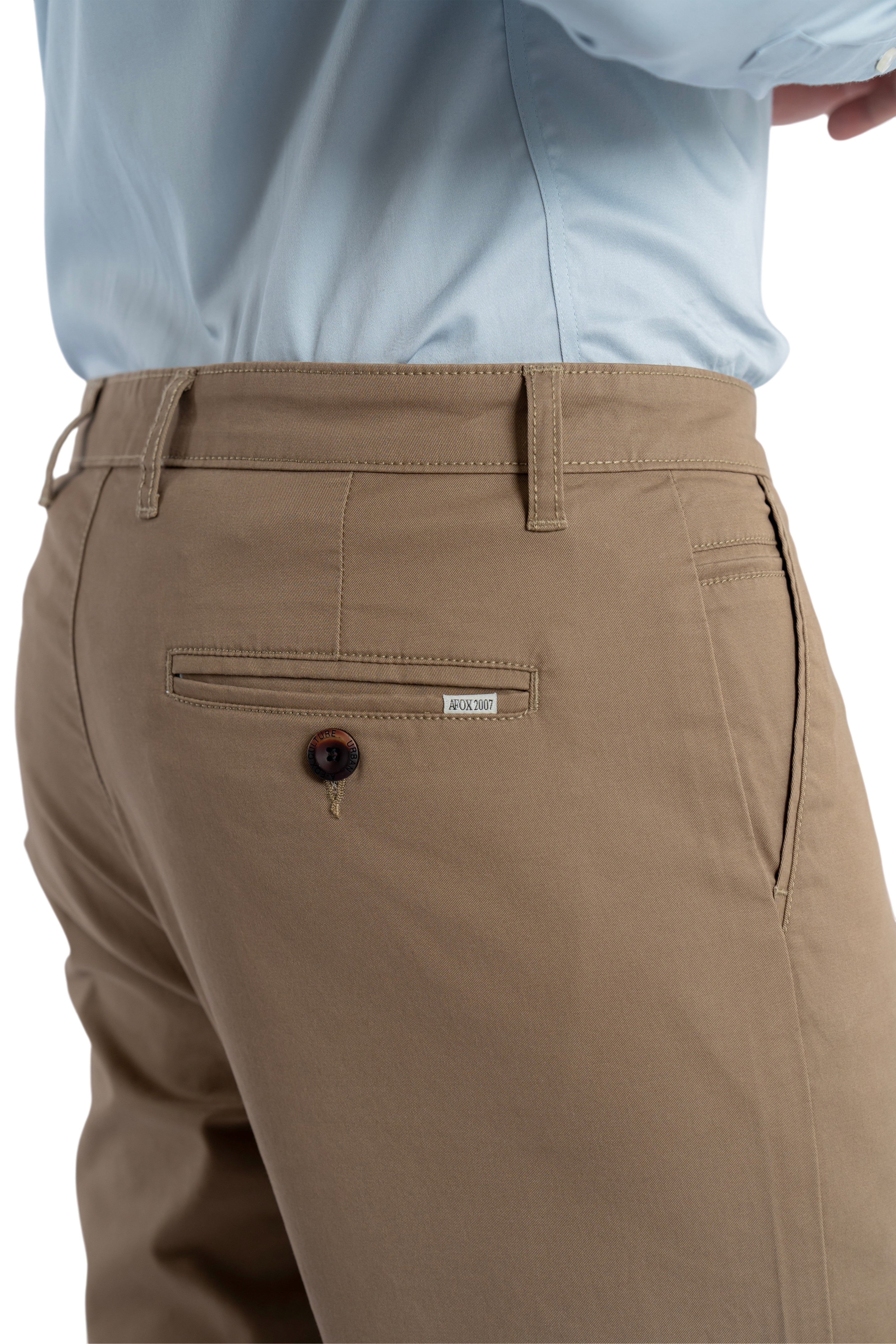Ease Relaxed Fit Umber Brown Trouser