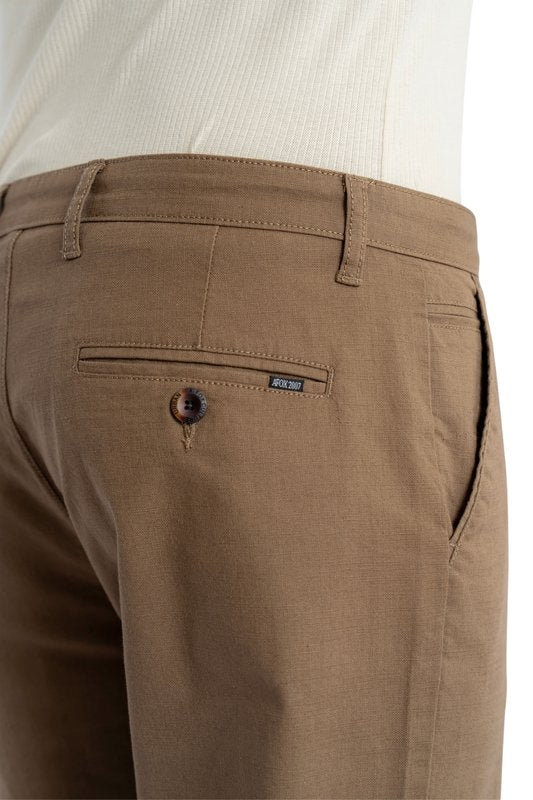 Coast Relaxed Fit Walnut Wood Trouser.-zoom-