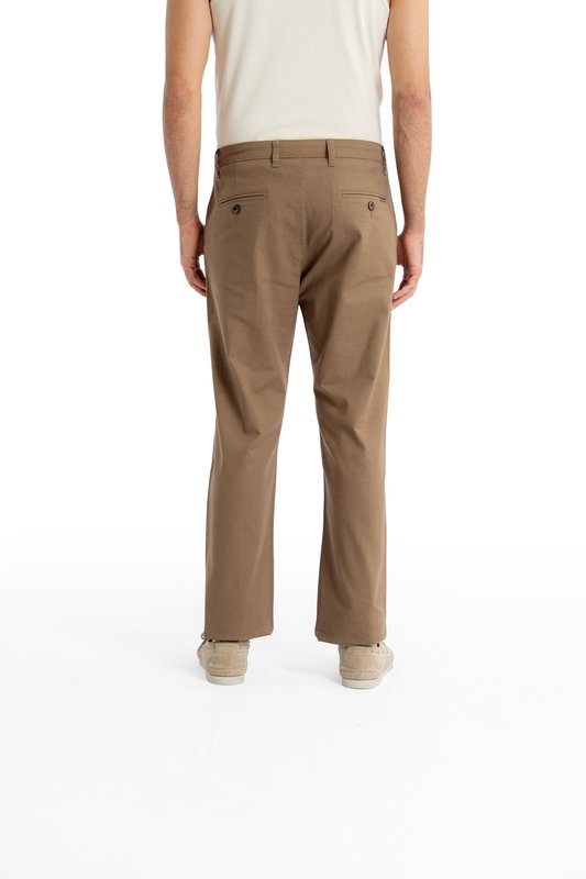 Coast Relaxed Fit Walnut Wood Trouser.-4