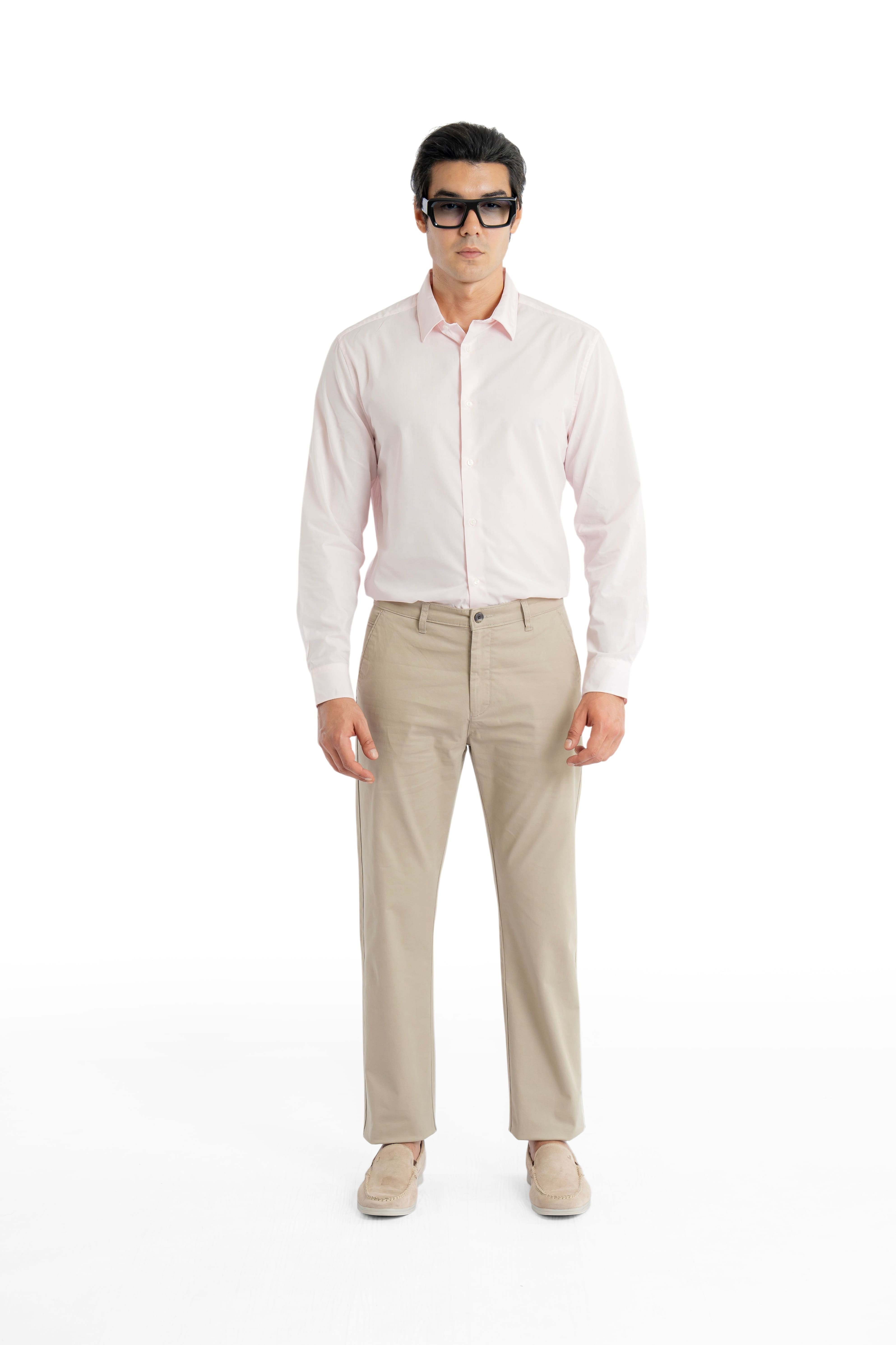 Ease Relaxed Fit Desert Sand Trouser