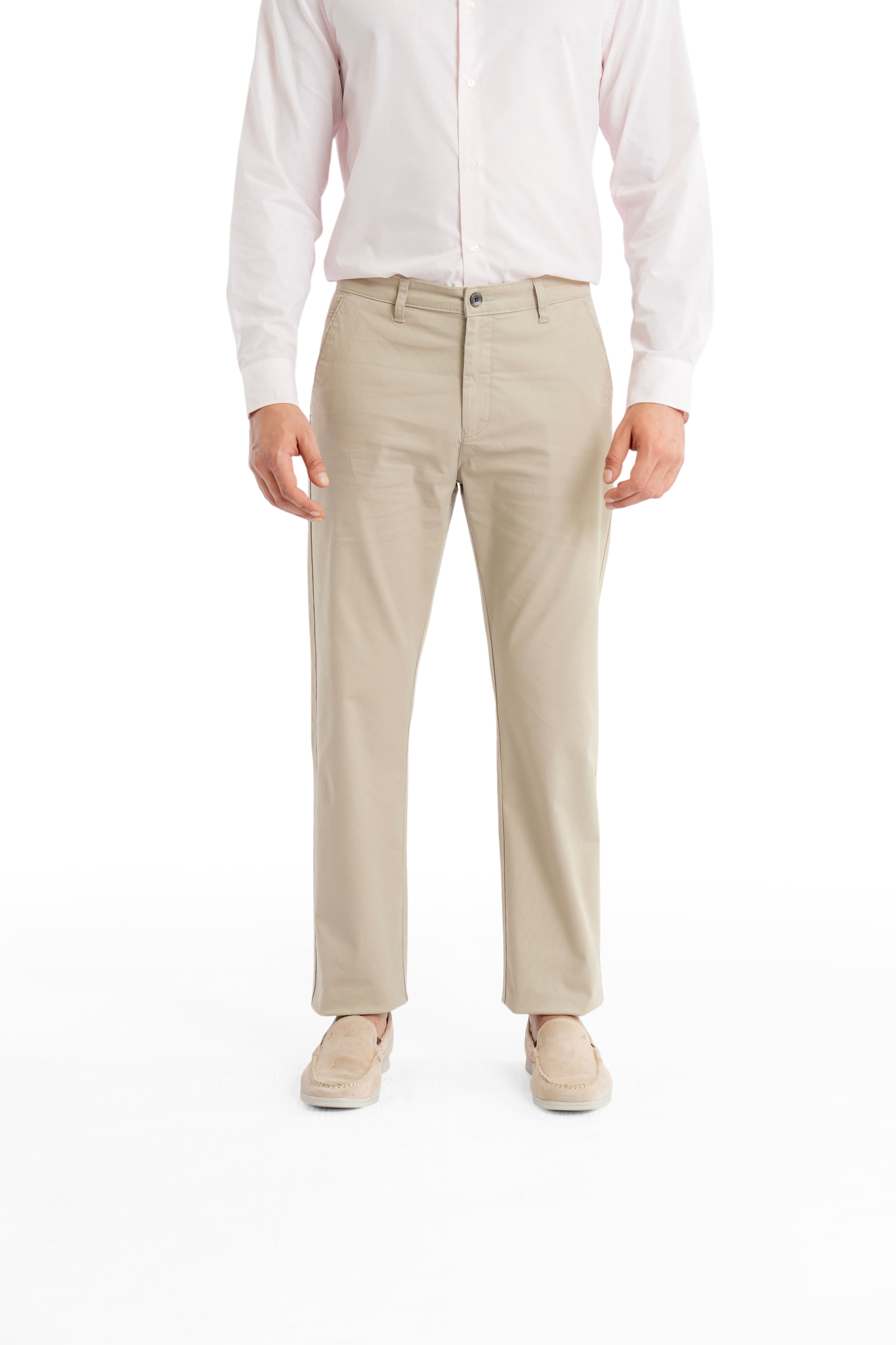 Ease Relaxed Fit Desert Sand Trouser