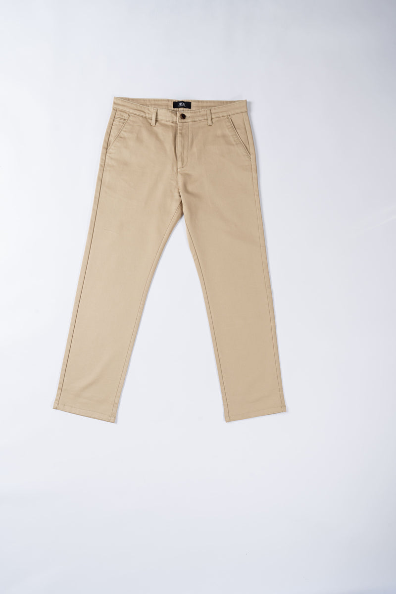 Edge Relaxed Fit Sandstone Beige Trouser-zoom-
