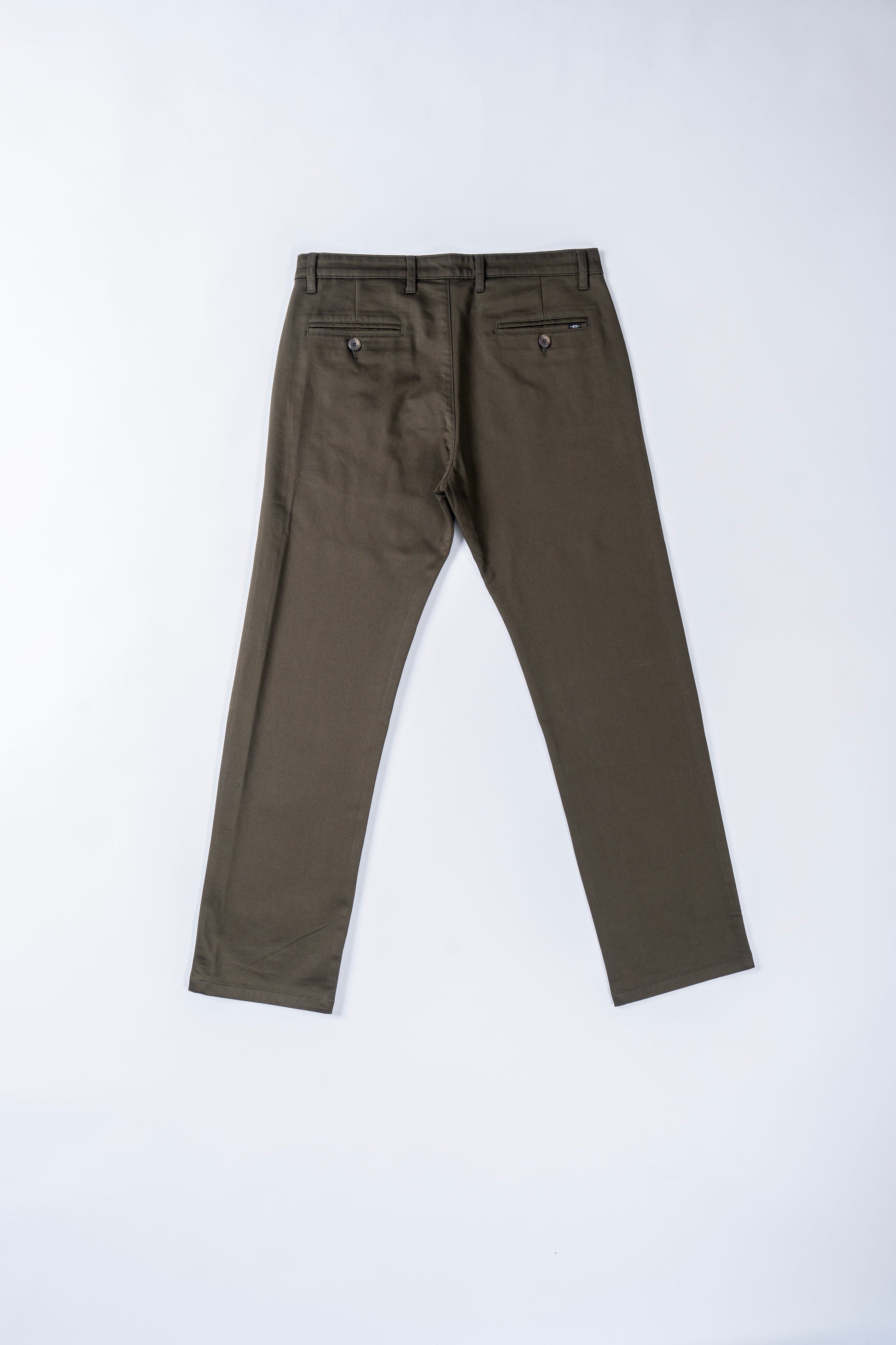 Edge Relaxed Fit Olive Moss Trouser-8