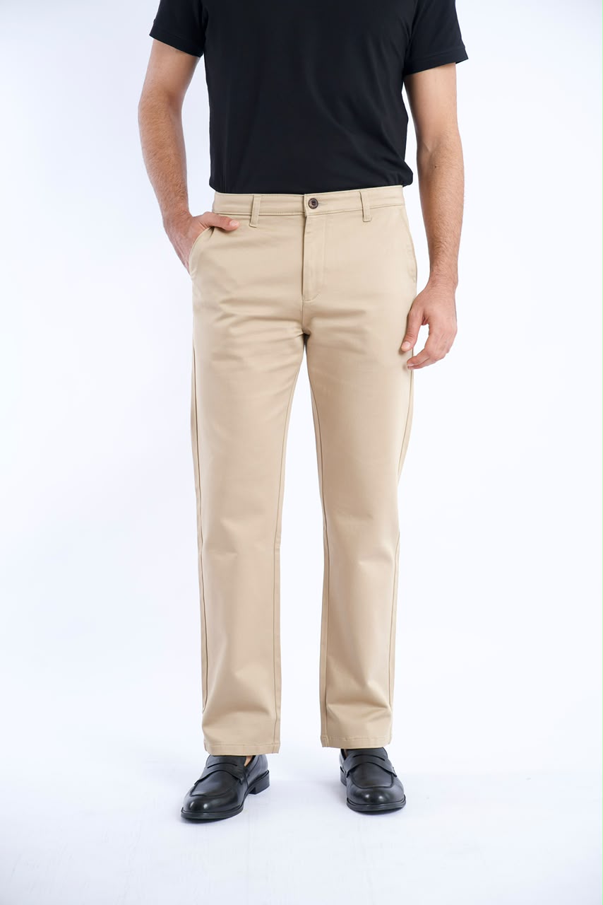 Ease Relaxed Fit Olive Moss Trouser-zoom-3