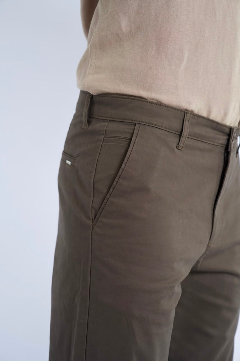 Motion Relaxed Fit Fawn Beige Trouser-zoom-