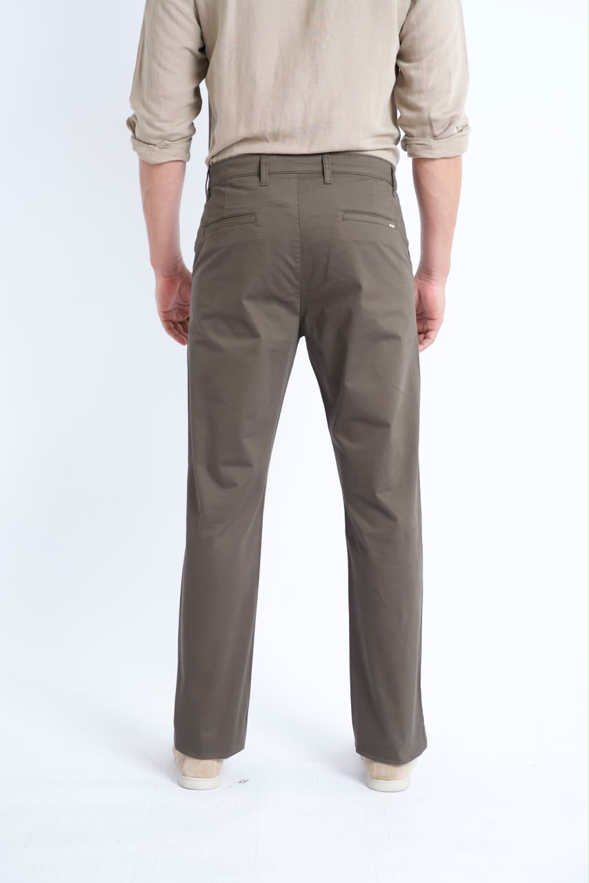 Motion Relaxed Fit Fawn Beige Trouser-6
