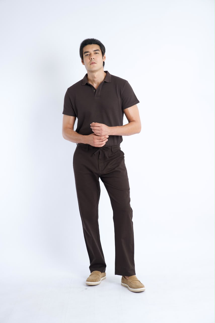 Air Relaxed Fit Onyx Black Trouser-5