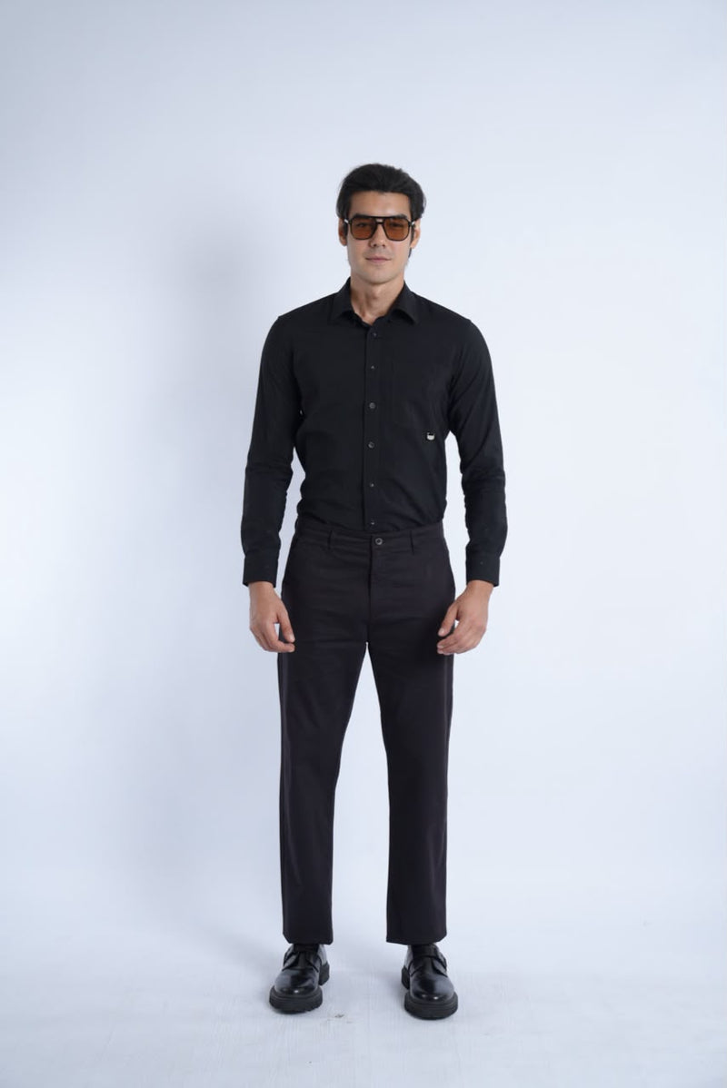Ease Relaxed Fit Olive Moss Trouser-zoom-