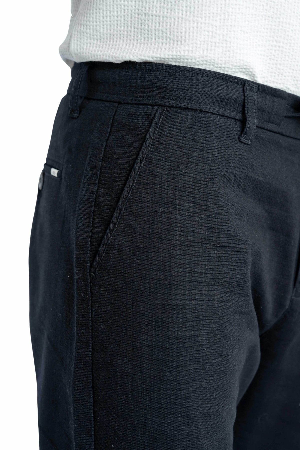 Air Relaxed Fit Jet Black Trouser.