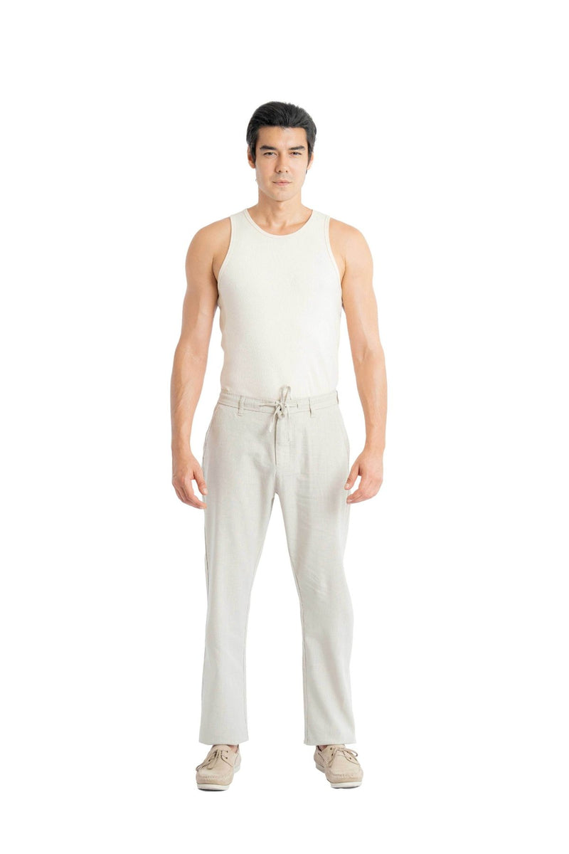 Air Relaxed Fit Ash Grey Trouser.-zoom-
